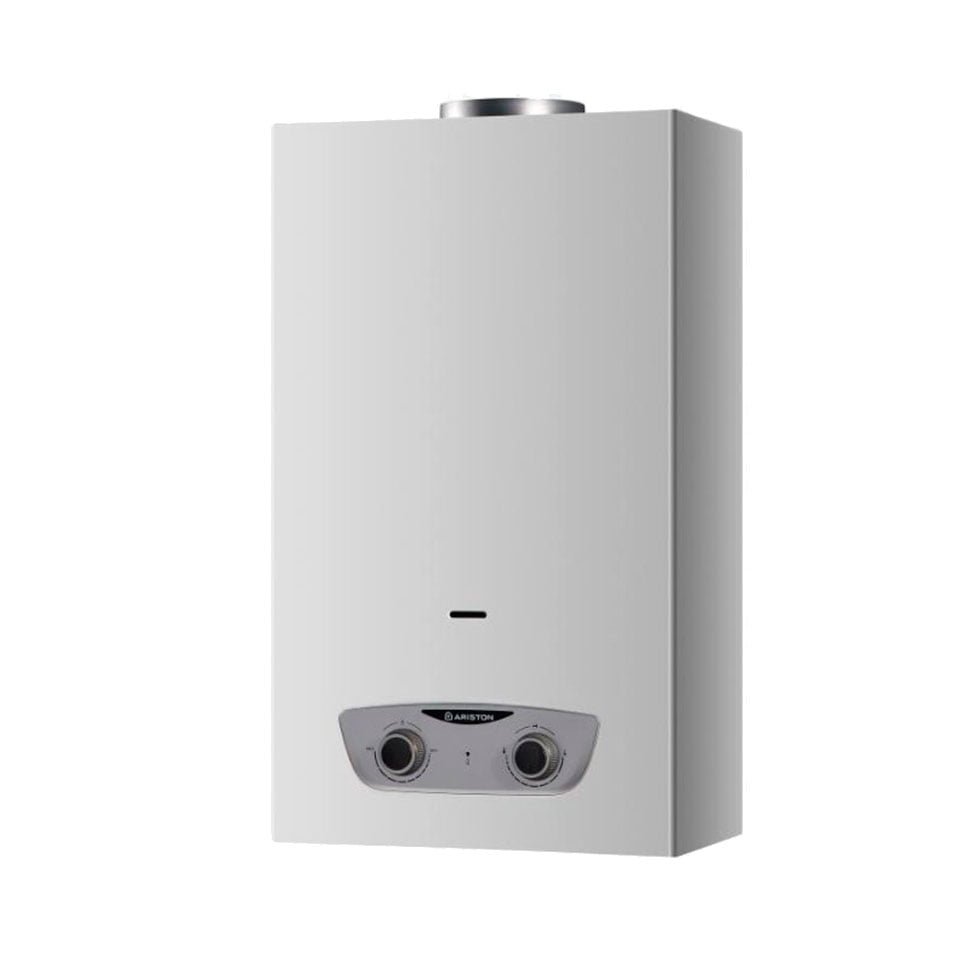 Calentador de agua blanco