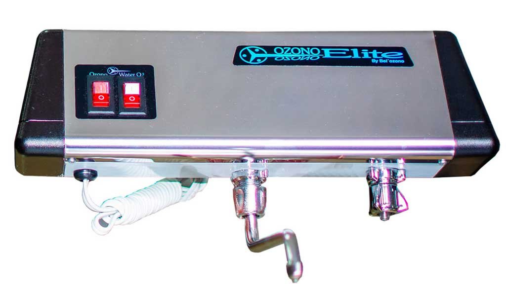 Purificador de agua mediante ozono