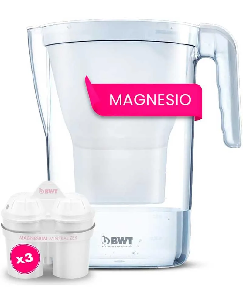Jarra con filtro de agua BWT con Magnesio